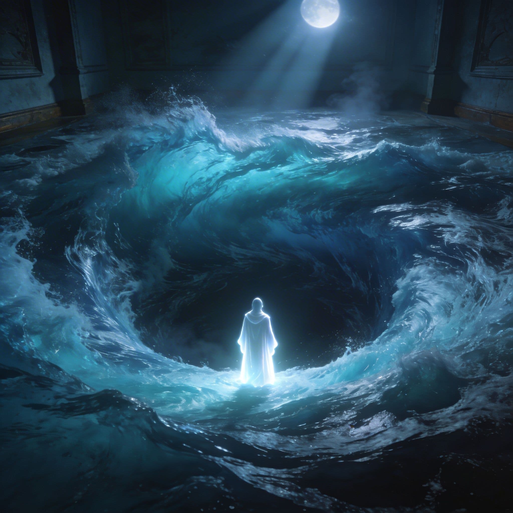 Dream interpretation of חלומות על שיטפון: המסע הרגשי שמתחת לפני המים —