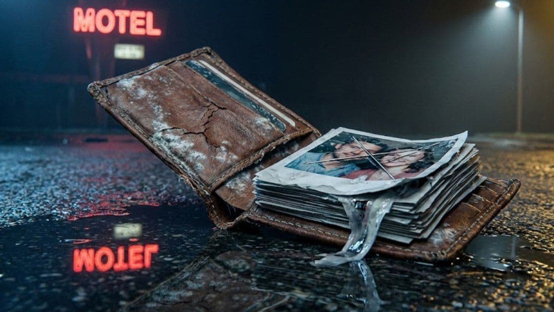 Interprétation des rêves de portefeuille représenté dans une ambiance mystique et cinématographique, symbolisant la sécurité financière.