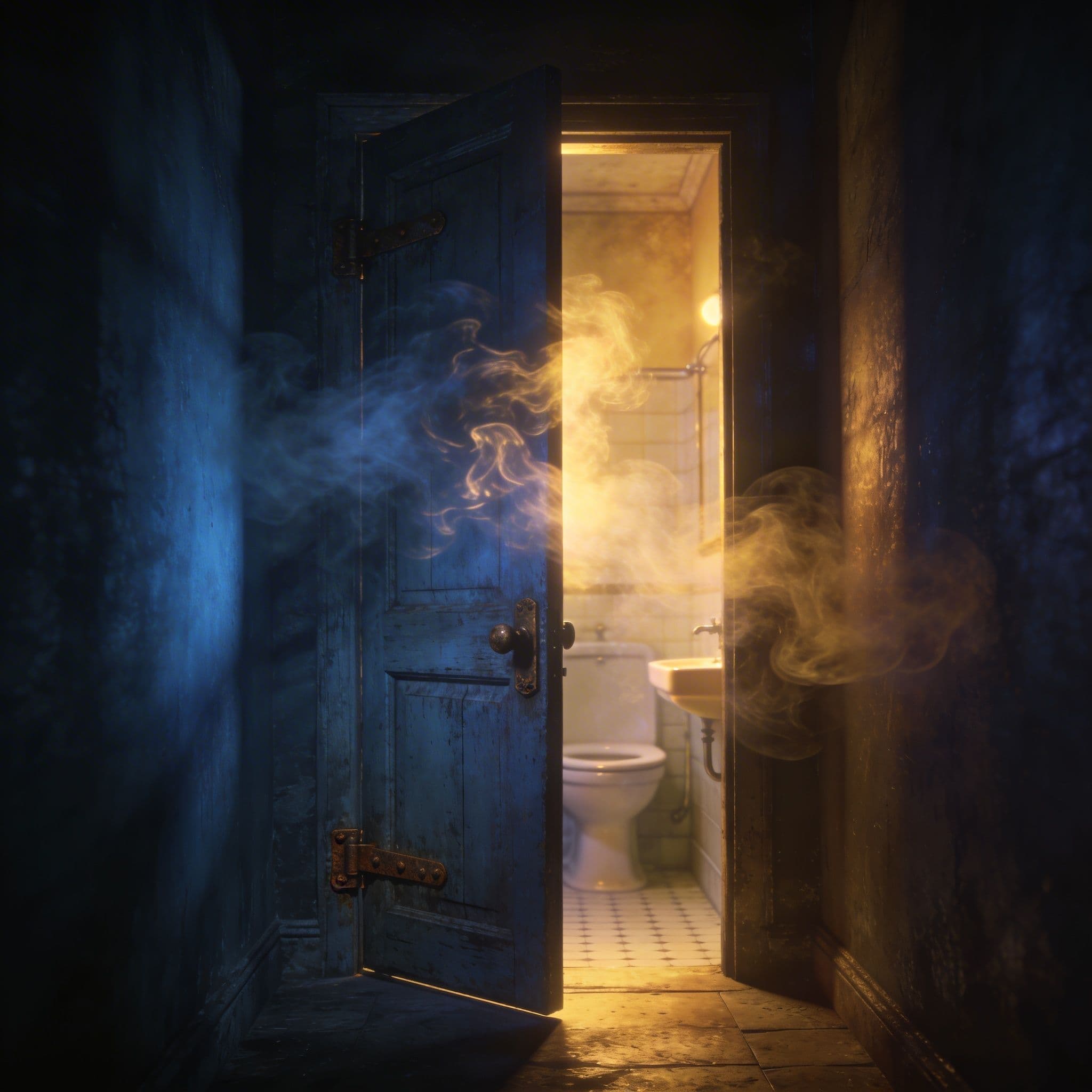 Dream interpretation of Rêver de Toilettes Sales : Le Miroir de Nos Émotions Refoulées —