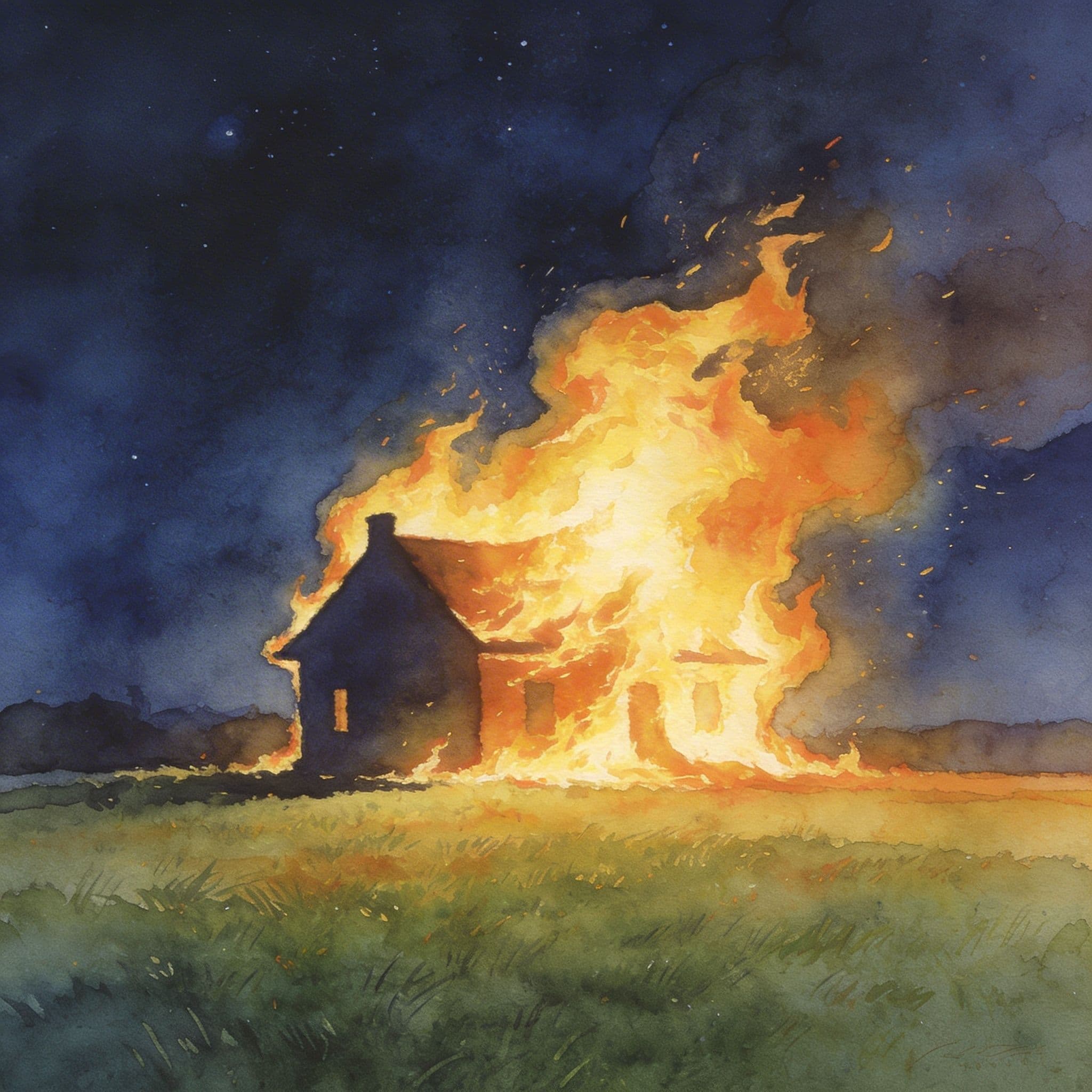 Dream interpretation of Why You Dream About Your House Burning Down: The Emotional Truth —