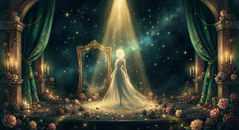 Dream interpretation of celebrity — symbolic illustration