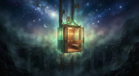 Dream interpretation of elevator — symbolic illustration