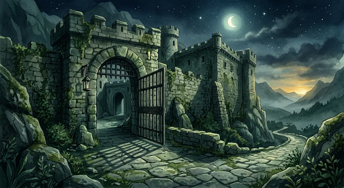 Dream interpretation of prison — symbolic illustration